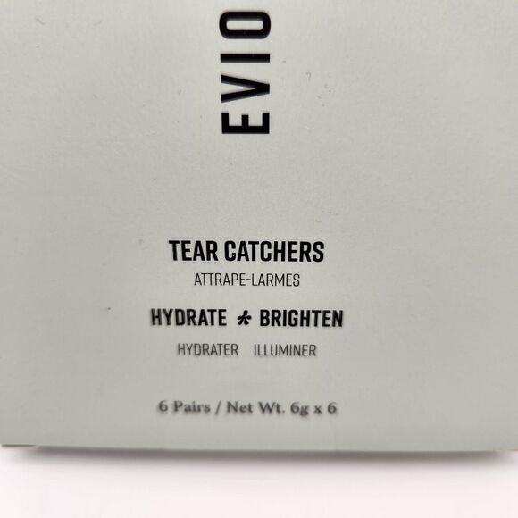 Evio Beauty Skin Hydrogel Eye Therapy Tear Catchers Eye Patches 6 Pairs - Picture 2 of 4